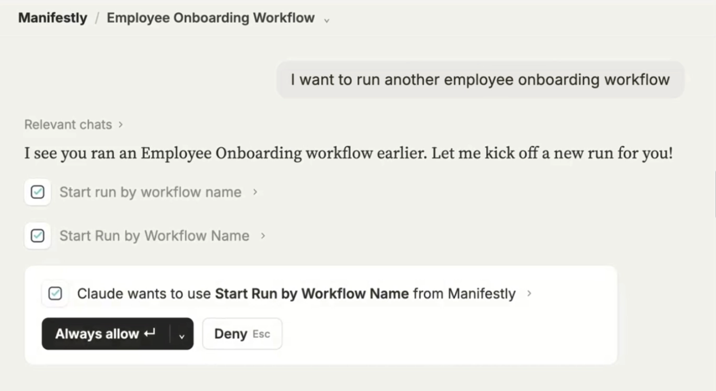 AI-assisted onboarding without a workflow system leaves ownership and due dates unanswered.